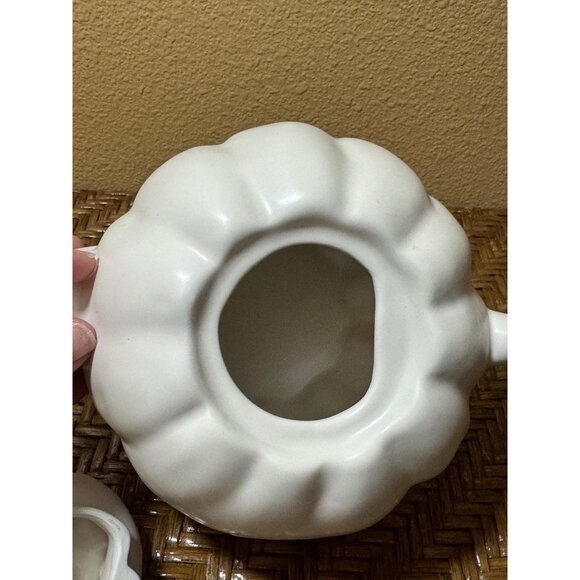 Rae Dunn Artisan Tea Pumpkin Shaped Fall Teapot Halloween Thanksgiving Fall - Picture 11 of 14